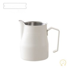 라떼아트 바리스타 카페 스팀피쳐 밀크저그 우유 스테인레스, B타입 500ml-베이지, 1개