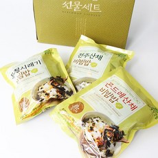간편 비빔밥 나물 선물세트 (시래기곤드래산채), 1세트