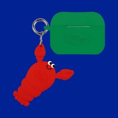 위글위글 에어팟 프로 케이스+키링SET, Lobster(FRSICACP-001)