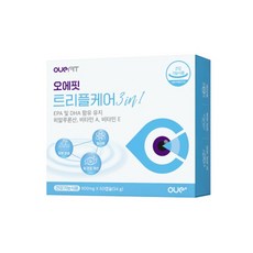 오에핏 트리플케어 3in1 60캡슐, 1박스