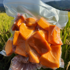 생 늙은호박 1kg 깍둑 손질호박, 1개