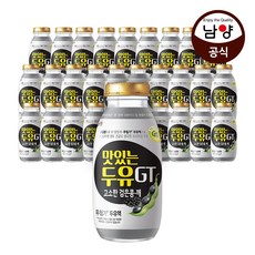 남양유업 맛있는 두유 GT 고소한 검은콩깨 병, 200ml, 30개