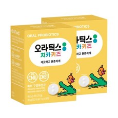 오라팜 오라틱스 키즈 구강 유산균 2달 분 60정, 단품, 단품