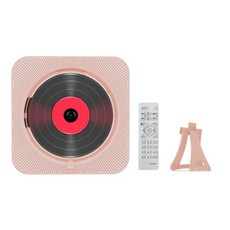 어학용 cd 플레이어 휴대용 개인 CD LCD 디스플레이 리모컨 블루투스 호환 5.1 C타입 충전식 AUX 옥스 오디오 케이블, EU plug_4 - 어학cd플레이어