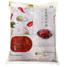 반찬단지 양념 무말랭이 무침 4Kg 2개 늘품 맛누리 이강산닷컴