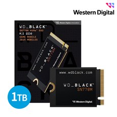 WD BLACK SN770M M.2 2230 NVMe SSD, 1TB