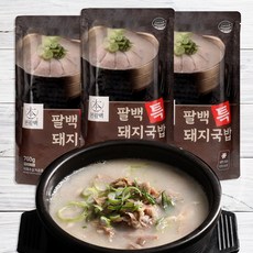 본팔백 대구 돼지국밥 700g, 3개