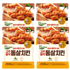 아워홈 고추바삭 통살치킨 500g x4개 에어프라이어요리, 4개