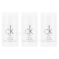 CK One 데오도란트 스틱 남여공용 75g 3개