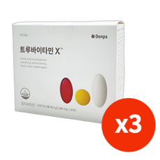 덴프스 트루바이타민 Choice UP 초이스업 1840mg X 30포 3박스, 55.2g, 3개