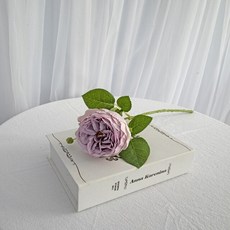 뜨개장미코사지