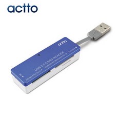 PH183971 엑토 카드리더기 CRD28 블루 gXX 크라이저 odd케이스 dp케이블 하드디스크케이블 dvdrom 미디어플레이어 av컨버터 옵티컬 hdmi케이블 tv카드, 단일 모델명/품번