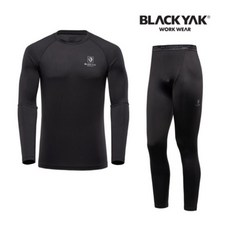  블랙야크 겨울용 기모 내복 상하의 세트 