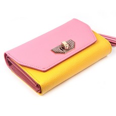 소가죽여성중지갑