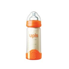 유피스 일회용 젖병 250ml 수유용품, 단일 젖꼭지 단계, 1개