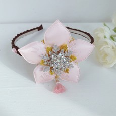 장미공주한복머리띠