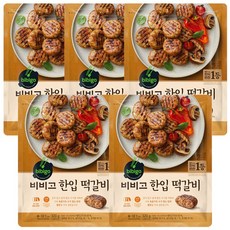 (냉동)[비비고]한입떡갈비, 5개, 320g