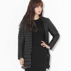 [201485!]여성 경량 패딩 오리털 점퍼 하프 데일리 패션 코디[zzang!}
