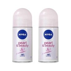니베아 펄 앤 뷰티 롤온 데오드란트 50ml x2_M, 2개