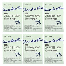 닥터린 콘드로이친 1200 콘레이티 MBP 송중기 콘드로이친 30정 6개