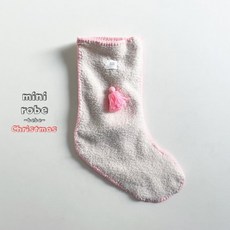 미니로브 선물 양말 아동 산타 소원 삭스 트리 장식