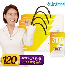 [천호엔케어]빠른 충전이 필요할 땐 타우린 100mL 30개입/천호식품, 4박스