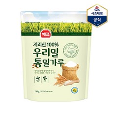 해표 우리밀 통밀가루 750g, 1개