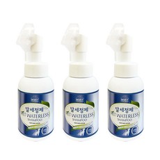 인벳 워터리스반려동물발세정제 300ml x 3, 3개