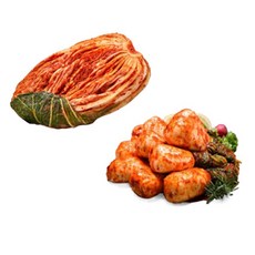 도미솔 김치 7kg 세트 (포기 5kg+총각 2kg)