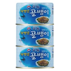 유동 자연산 골뱅이, 140g, 3개