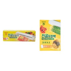 노브랜드 진공 포장기 VSG-NO604 포장백 40매 세트