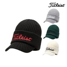 [타이틀리스트] 맨즈 이어워머 캡(MEN’S EAR WARMER CAP) 비니/골프모자[T, 색상:블랙