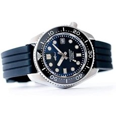 (관부가세별도) Sharkey Diver Watch Mens MOD for SKX007 Automatic Scuba Black-B07MG3MDW6