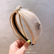 김새론 머리띠 헤어밴드 연예인 반다나 헤어액세서리