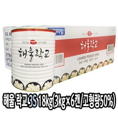 삼도 해울락교 SSS 3kg X6캔, [7542-0](박스)해울락교3S캔프리미엄급, 1개