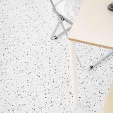 베스트파트너 현관 데코 타일 60cm x 60cm 1.5mm, (8장) A.07/스톤 화이트(1.5mm), 1개