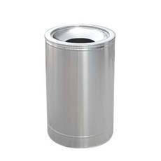 홉바형 스텐휴지통 65L(350x680) 쓰레기통 휴지통, 상세페이지 참조, 1개