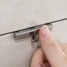 꼭꼬핀 못없이액자걸기 벽지후크 아트월고정핀 아트픽스 소, [G047]그레이 오른쪽(R), 1개
