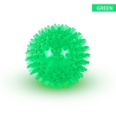 소리 탱탱볼 애완 동물 땡땡이 이빨 청소 공 훈련 씹는, 1개, C.S 5.5CM