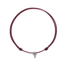 십자가매듭발찌