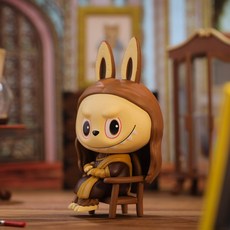 POP POPMART 버 블 마 트 LABUBU 엘 프 아 시리즈 블라인드 피 규 어 레이 닝 데스크 톱 장식품 - 싱글 (랜 덤 으로 지정 되 지 않 음)