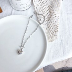 순금입체하트펜던트