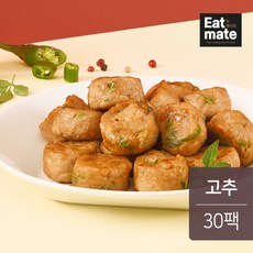 [랭킹닭컴] 잇메이트 닭가슴살 볼 고추 100gx30팩, 100g, 30개