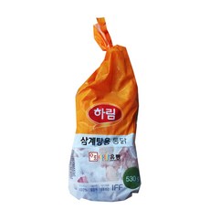 하림 삼계탕용 통닭(냉동) 530g, 1개
