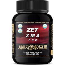 제트리션 제트ZMA프로 1000mg 180정, 1개