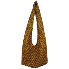 [미국] 777589 Moose546 New Thai Style Crossbody Boho Gypsy Cotton Sling Shoulder Bag Hippie Bohemian L
