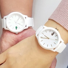 라코스테 LACOSTE 12.12 2010984 2001063 흰커플시계