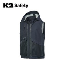 K2 Safety VE-2606 베스트 조끼 작업복 단체복 근무복 워크웨어 오피스웨어 쿨조끼, 1개