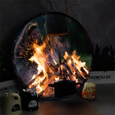 꾸밈데코_LED사인물45R모닥불불멍(ne639)_LED홍보LED조명LED디자인액자LED벽걸이무드등조명등