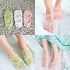 시스루레이스망사양말